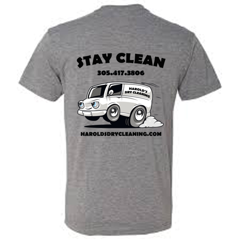 Short Sleeve Harold's Tee - Van speeding away